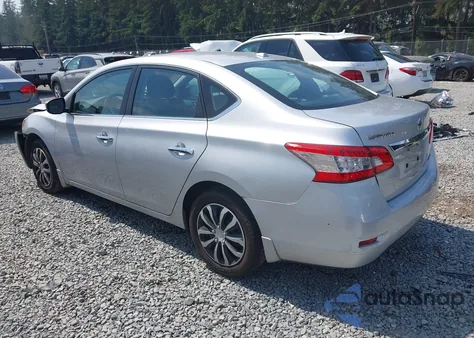 2013 Nissan Sentra Sv from USA, damaged, VIN 3N1AB7AP9DL648466